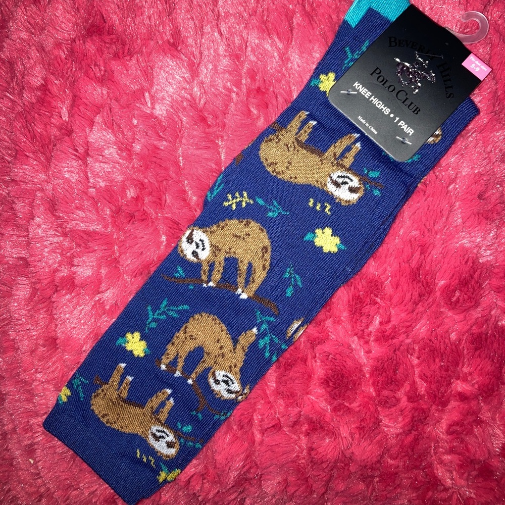🧦👓1 pair NWT Fun & Funky Knee High Socks👓🧦